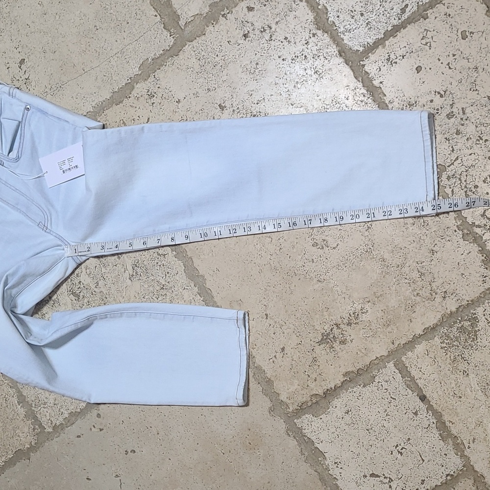 Edwin Bree Crop Slim Straight Jeans Size 28 - Picture 5 of 9